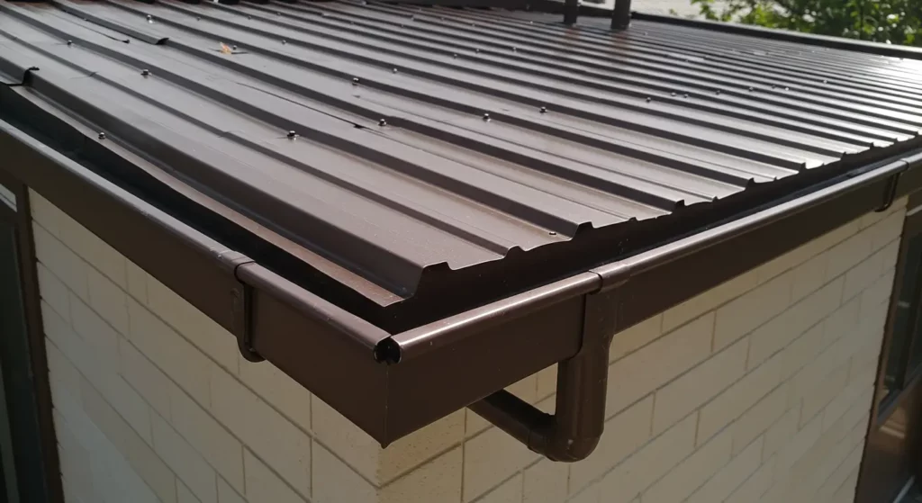 How To Maintain A Metal Roof 4 clean gutters