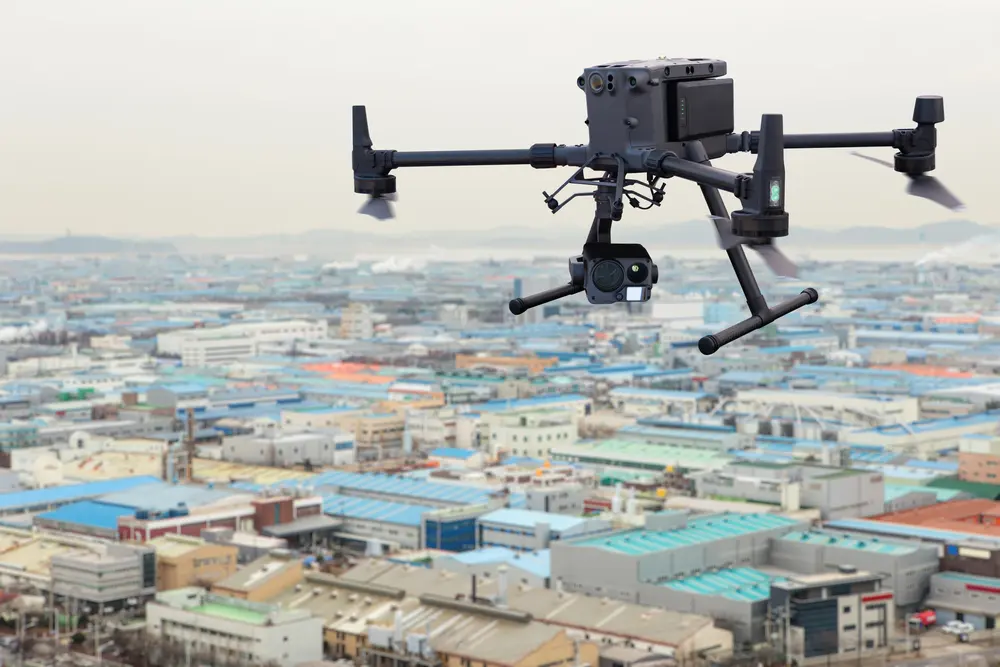 How Technology Improves Roofing Business 1 drone commercial roof inspection