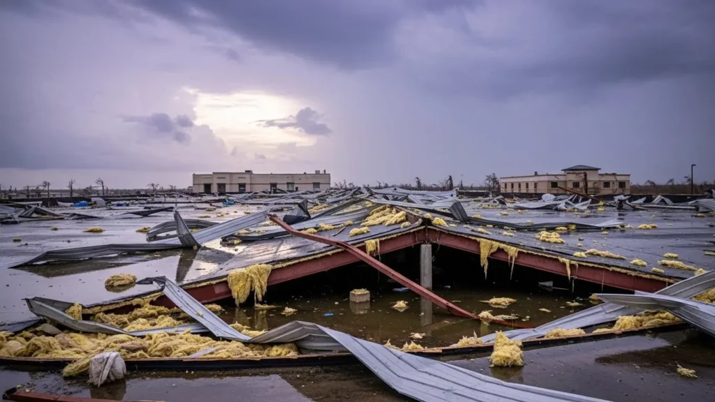 When Is Hurricane Season? A Commercial Property Guide 1 hurricane roof damage
