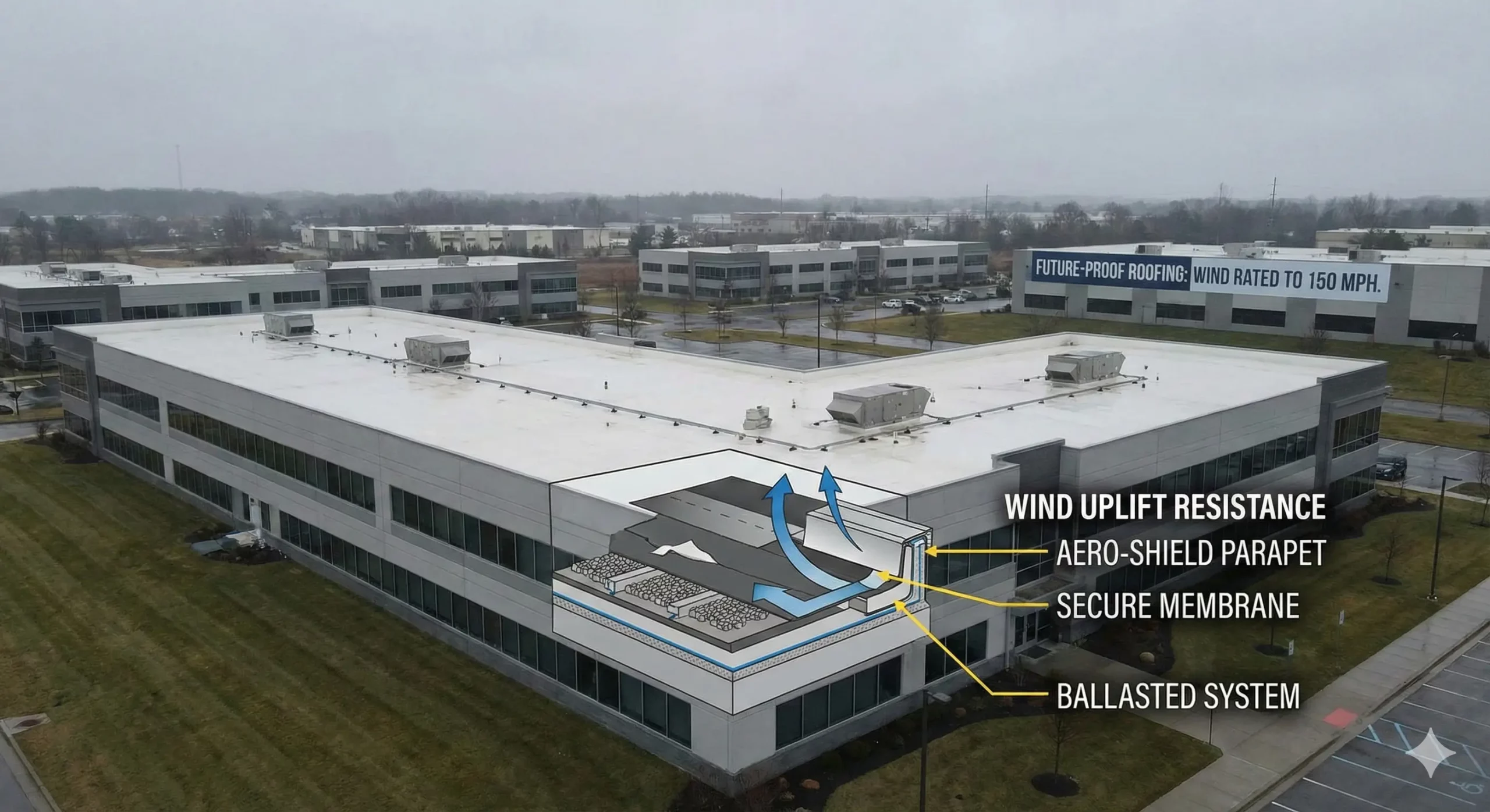 wind resistant roofing